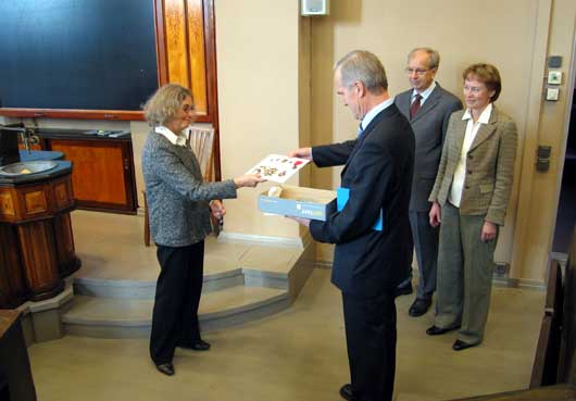 Museonjohtaja
Kati Hein�mies, Jorma Rytk�nen , Heikki Vuorela ja Ritva Hirvensalo