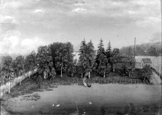 maalaus, Liperin pappilamaisema